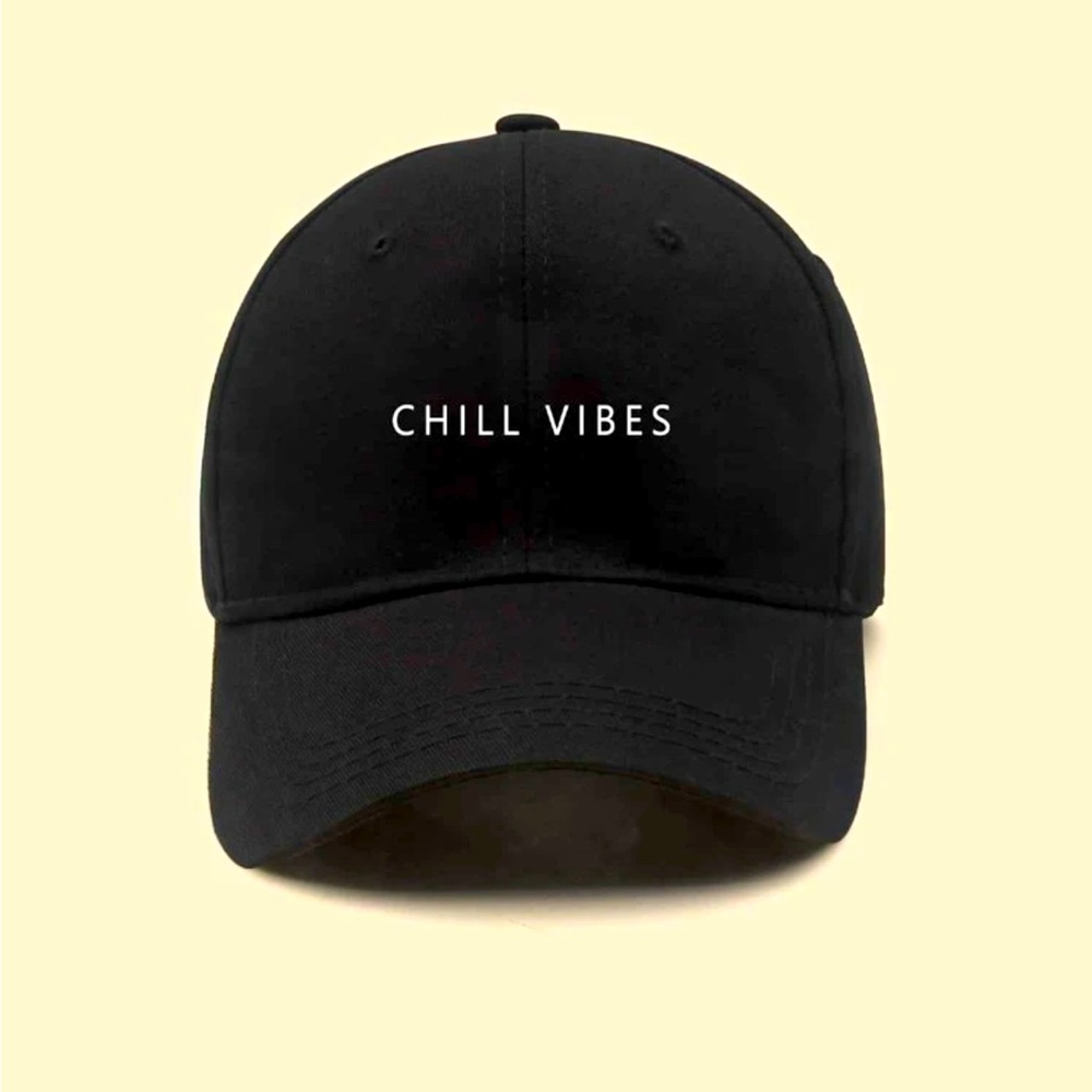 Letter graphic baseball cap